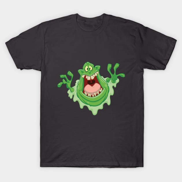 Slime Ghost T-Shirt by NSaabye